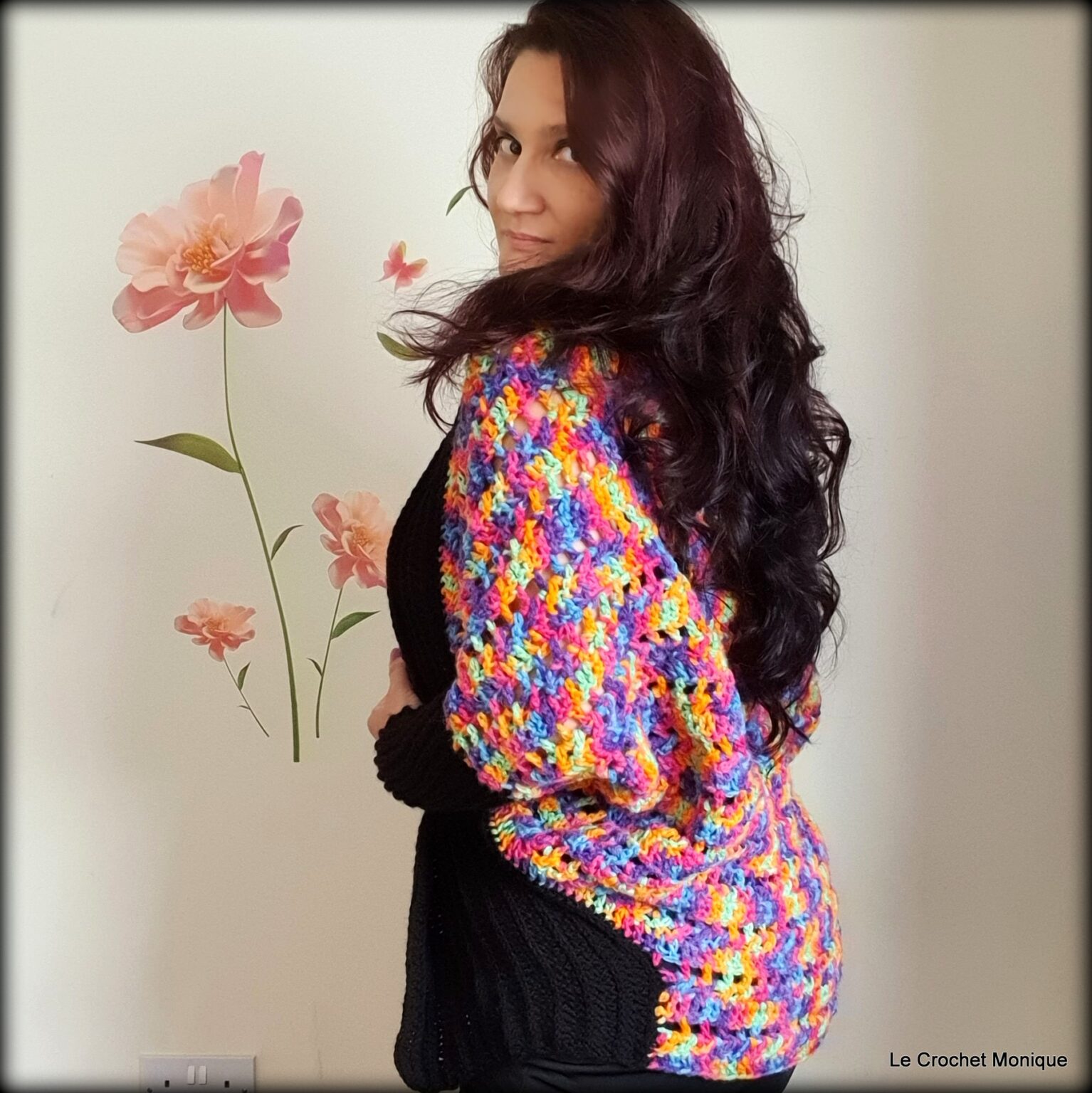 Funny Cardigan – Le Crochet Monique - Outfit - Video-návod