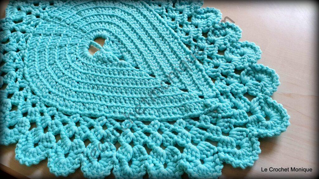 Háčkované prestieranie