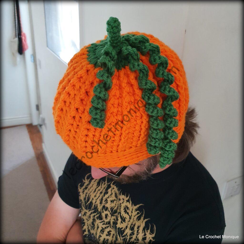 Háčkovaná čiapka - Pumpkin