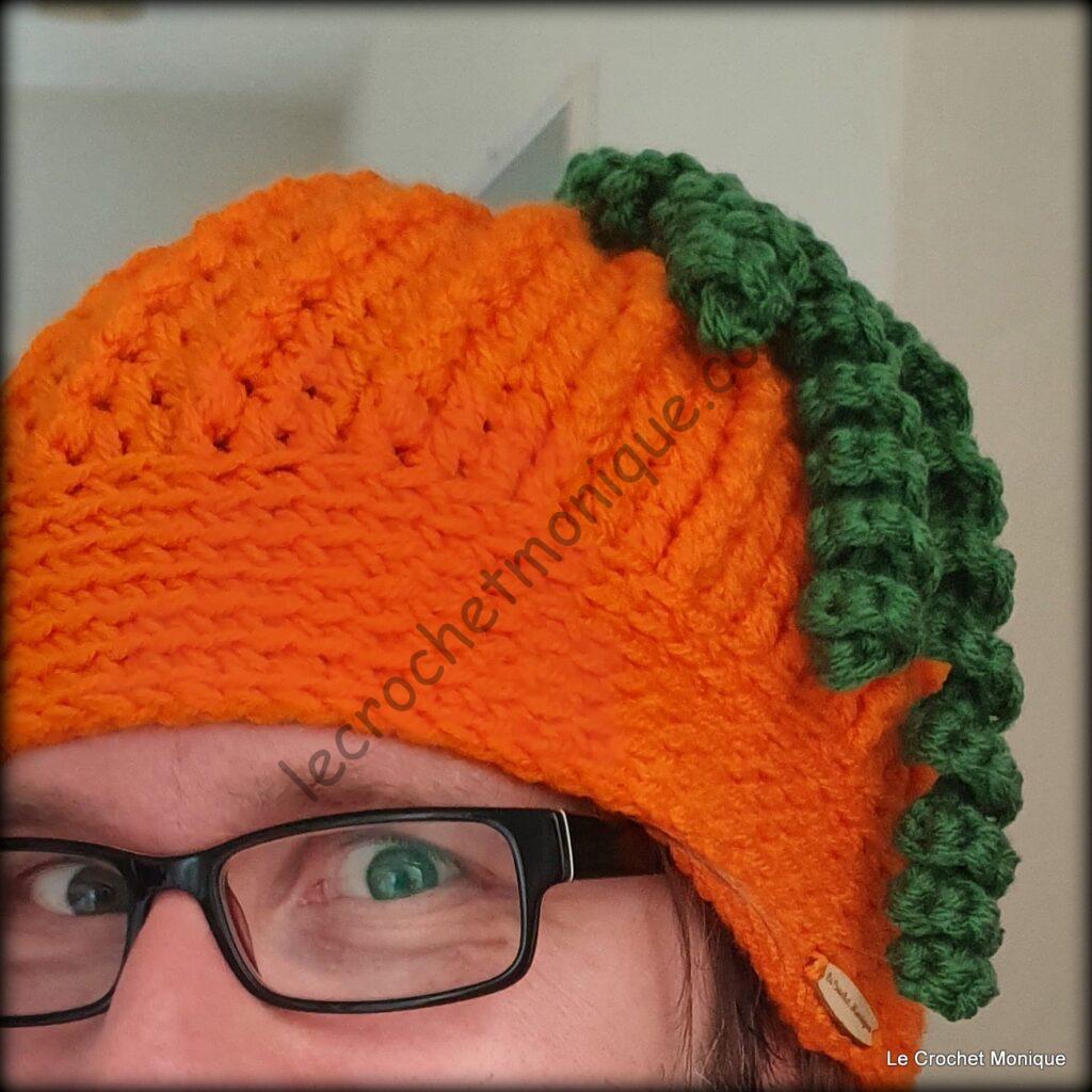 Háčkovaná čiapka - Pumpkin