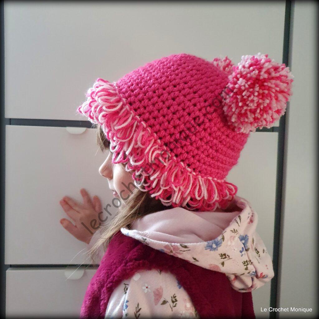 Háčkovaná čiapka Lilly