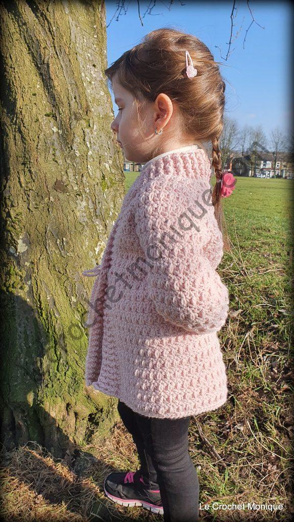 Háčkovaný kardigán - GlamorouZ