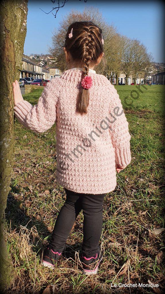 Háčkovaný kardigán - GlamorouZ