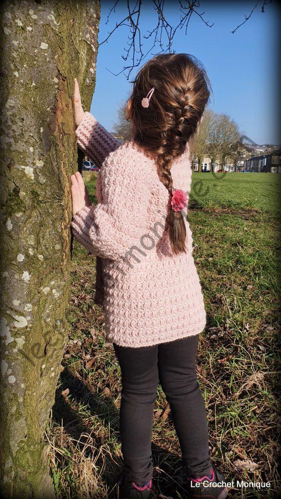 Háčkovaný kardigán - GlamorouZ