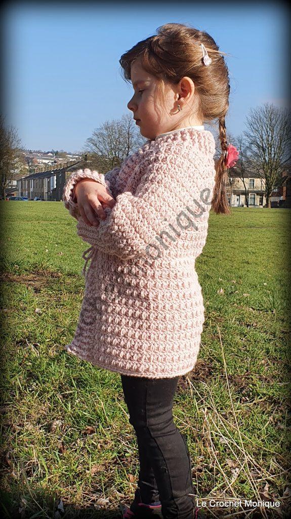 Háčkovaný kardigán - GlamorouZ