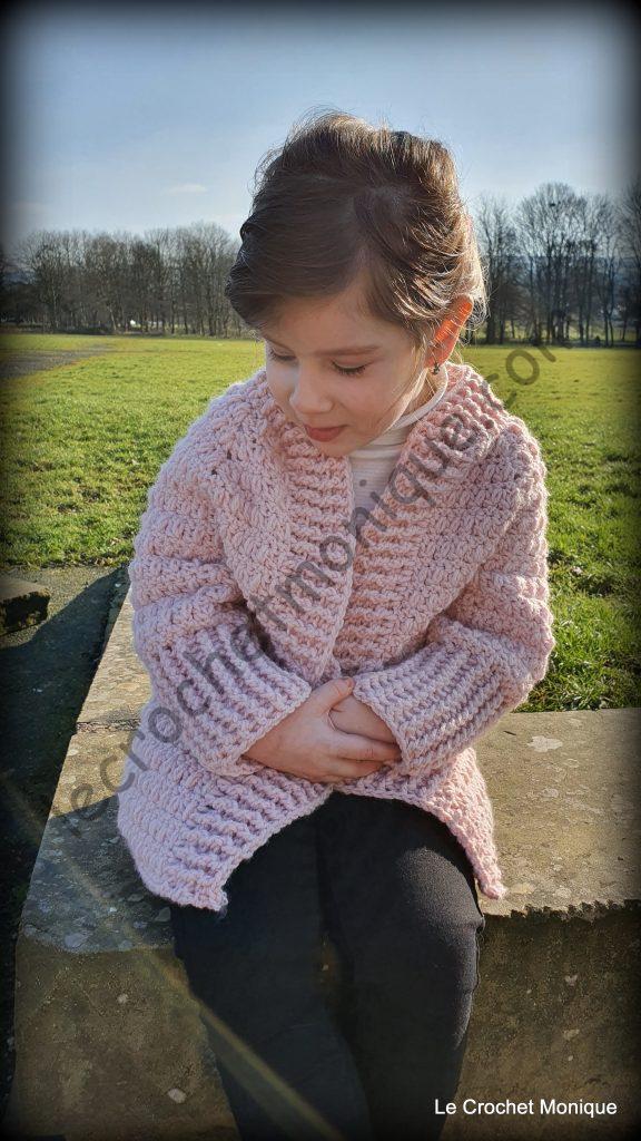 Háčkovaný kardigán - GlamorouZ