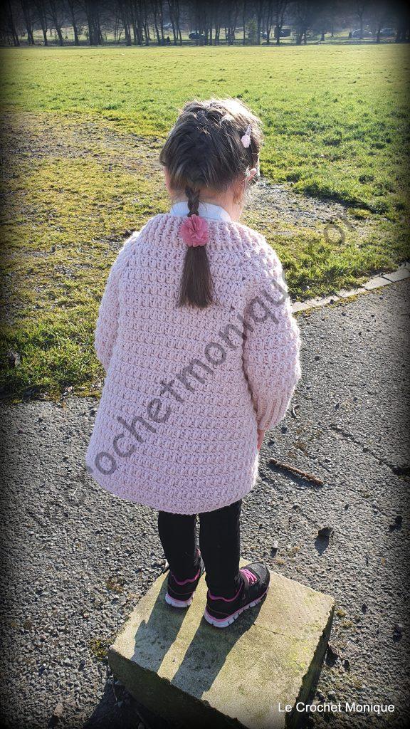 Háčkovaný kardigán - GlamorouZ