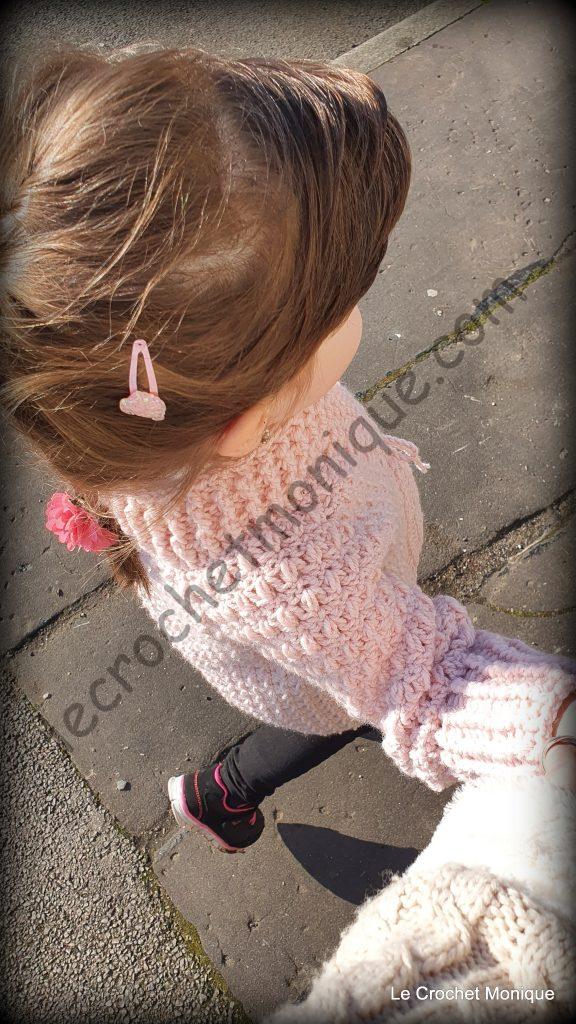 Háčkovaný kardigán - GlamorouZ