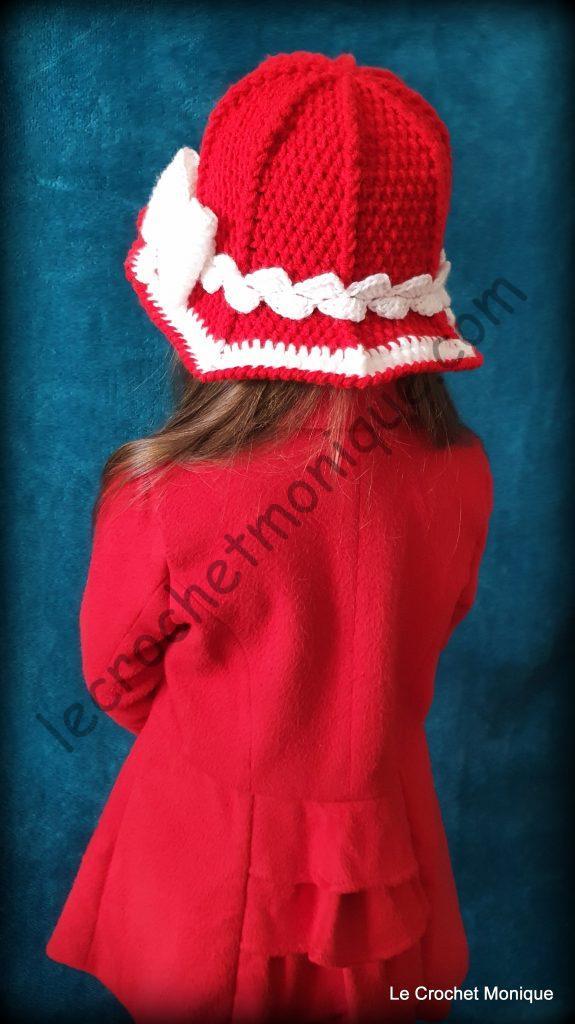 Háčkovaný klobúk - Beth