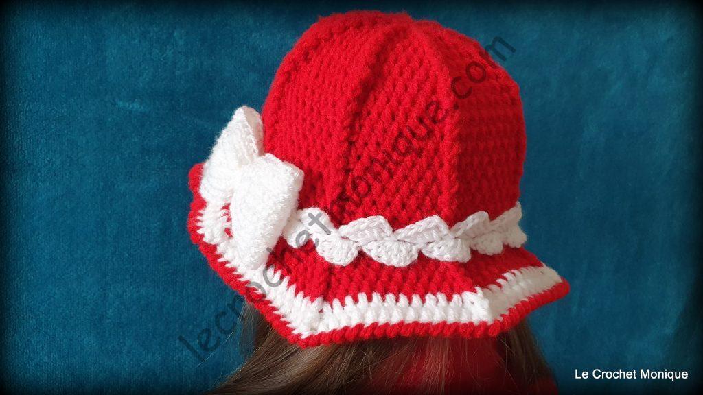 Háčkovaný klobúk - Beth