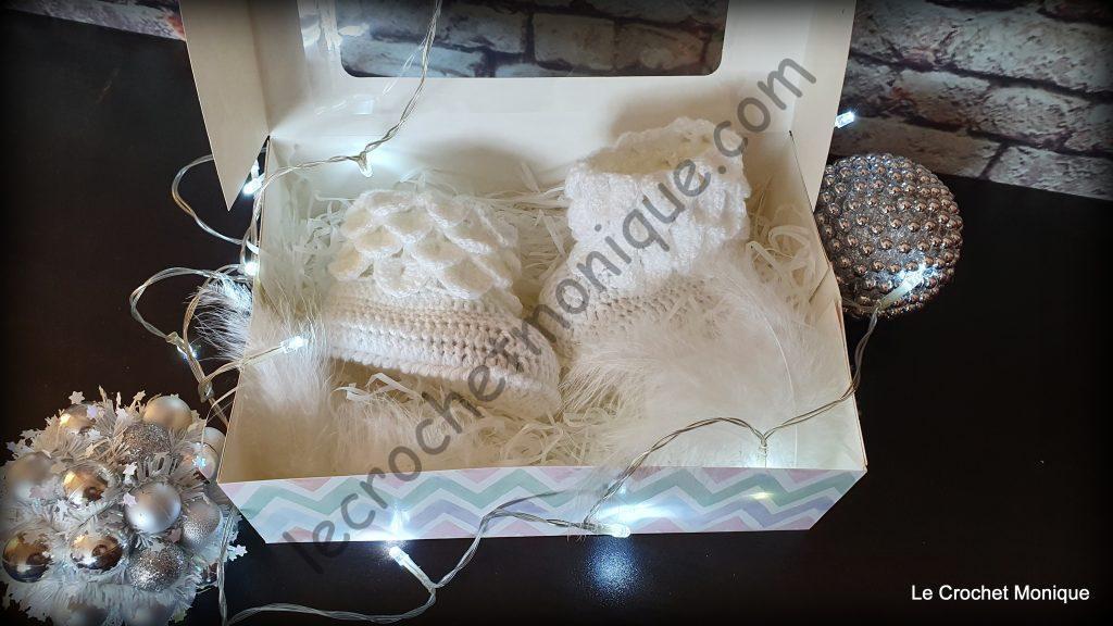 Detské háčkované čižmičky