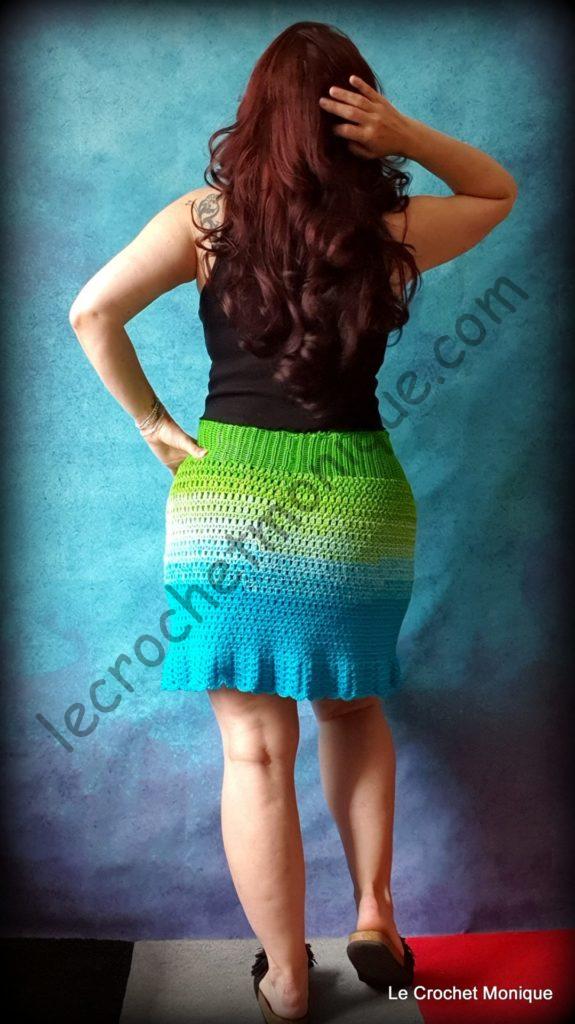 Háčkovaná sukňa Lola