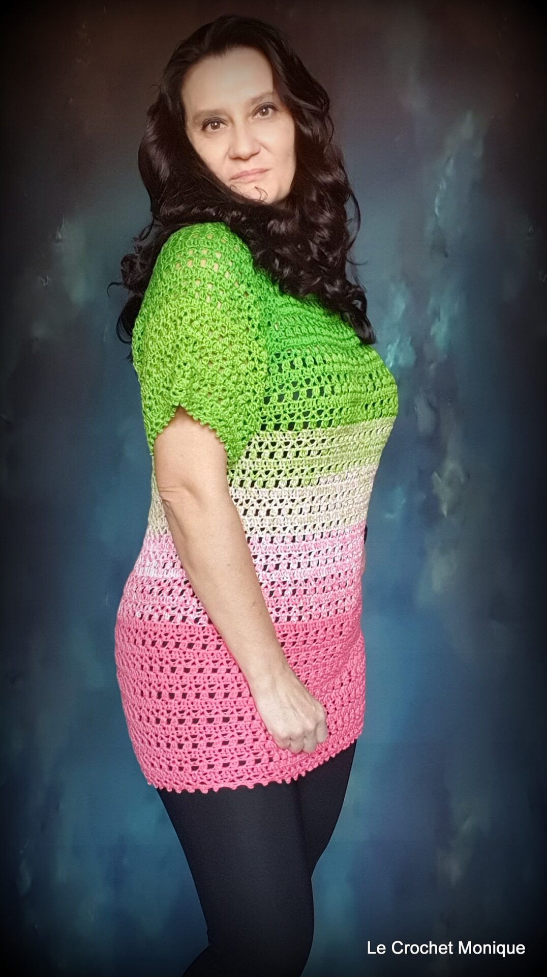 Háčkovaná tunika Rosalie