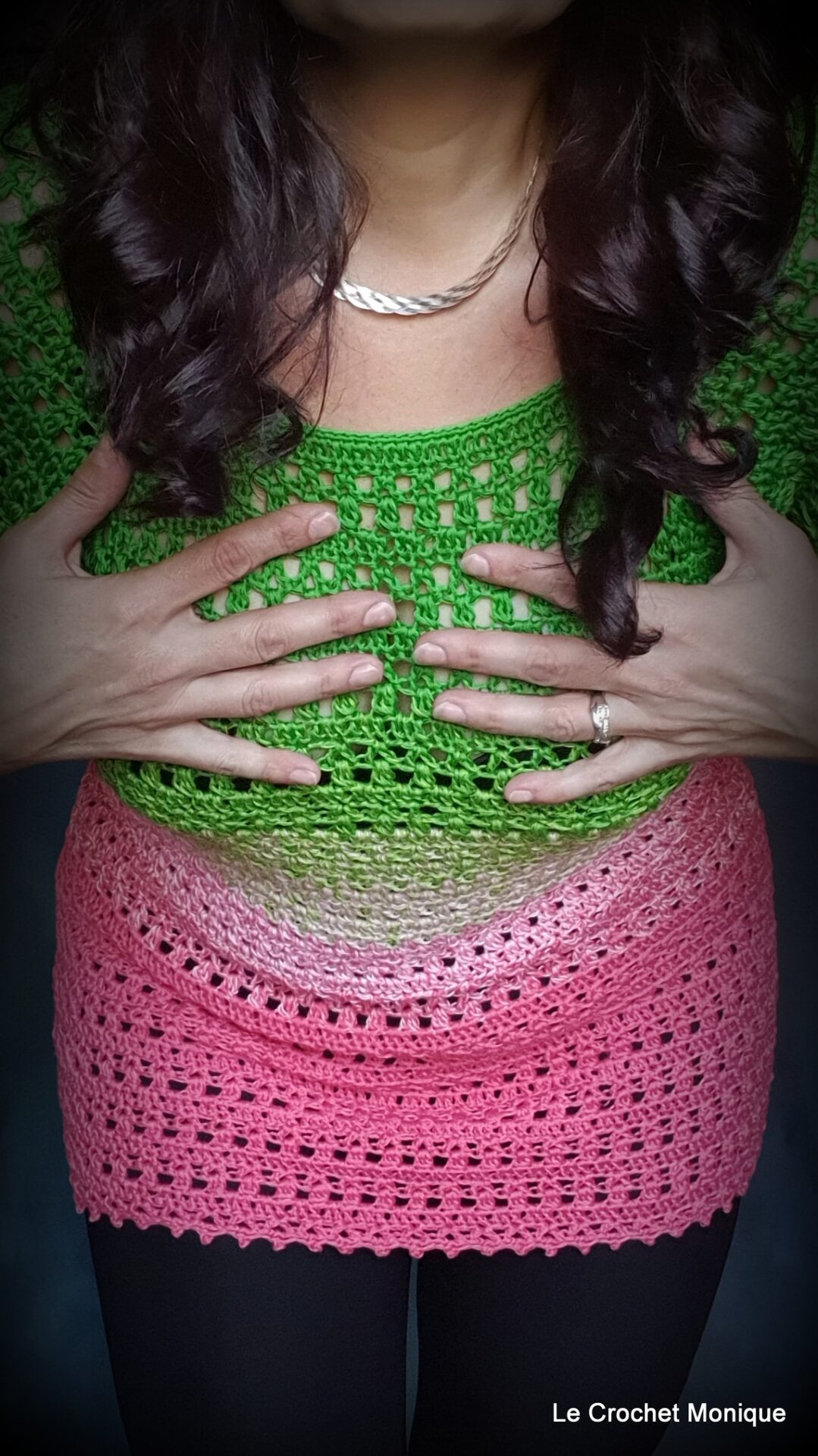 Háčkovaná tunika Rosalie