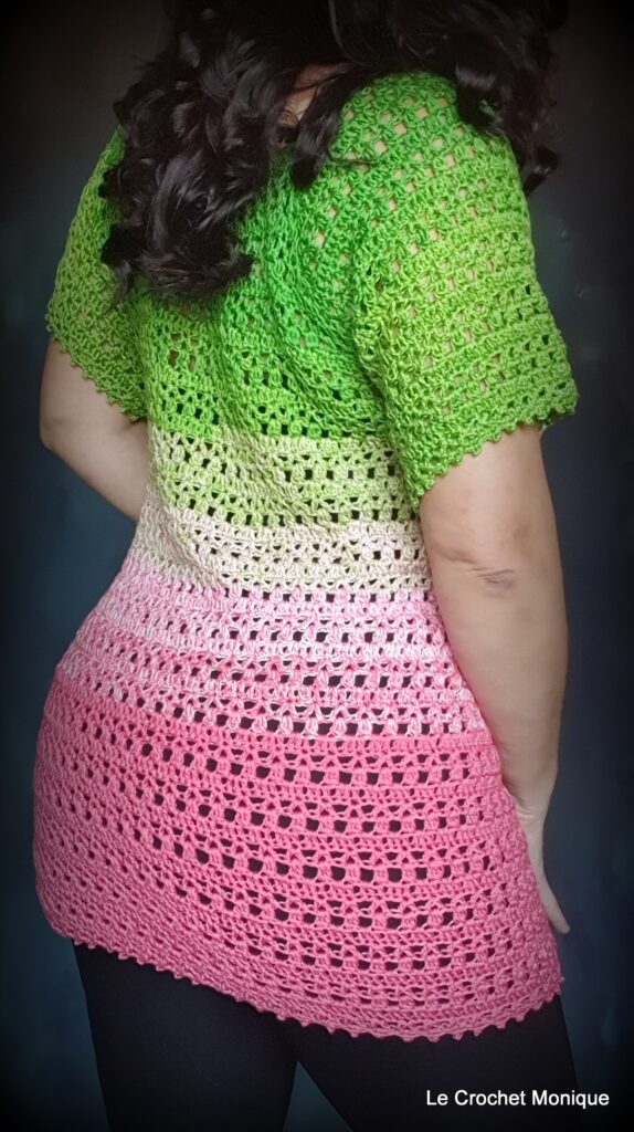 Háčkovaná tunika Rosalie