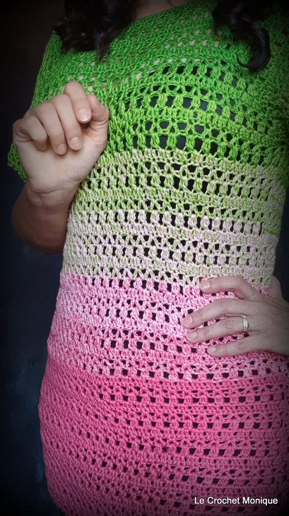 Háčkovaná tunika Rosalie